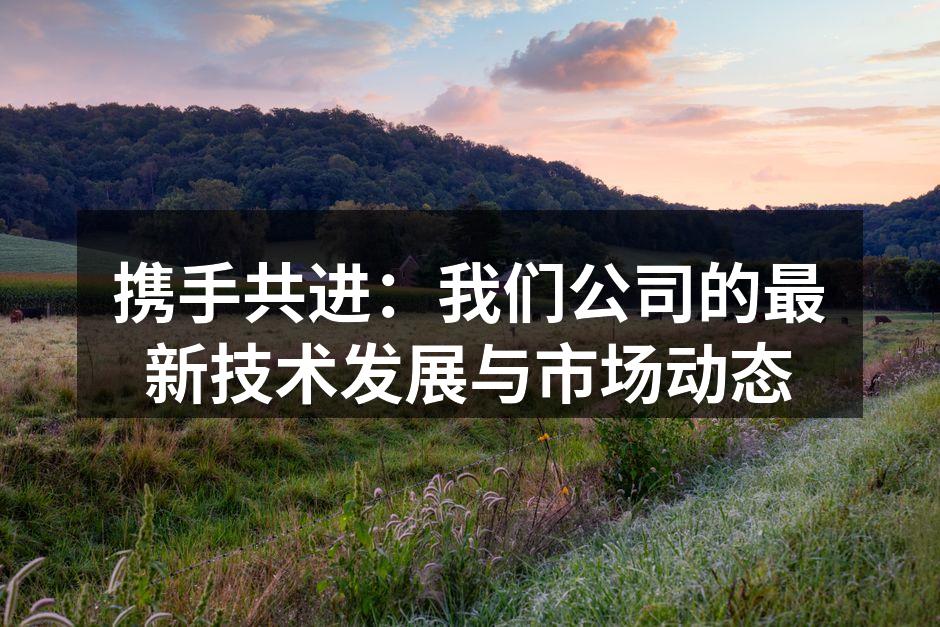 携手共进:我们公司的最新技术发展与市场动